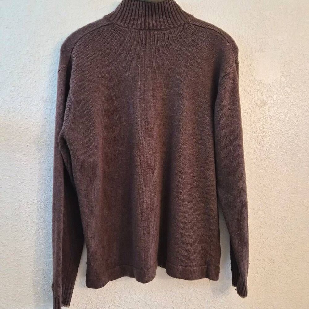 Columbia Men's Quarter-zip Sweater w/ Stripes: Minimalist Hiking Camping - Picture 4 of 6